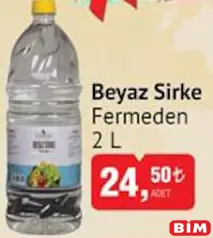 FERMEDEN BEYAZ SİRKE 2 L